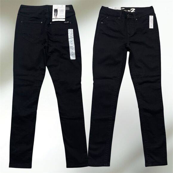 Seven7 Tummyless High-Rise Skinny Size 4 Jeans With Inner Slimming Control Panel - Picture 2 of 14